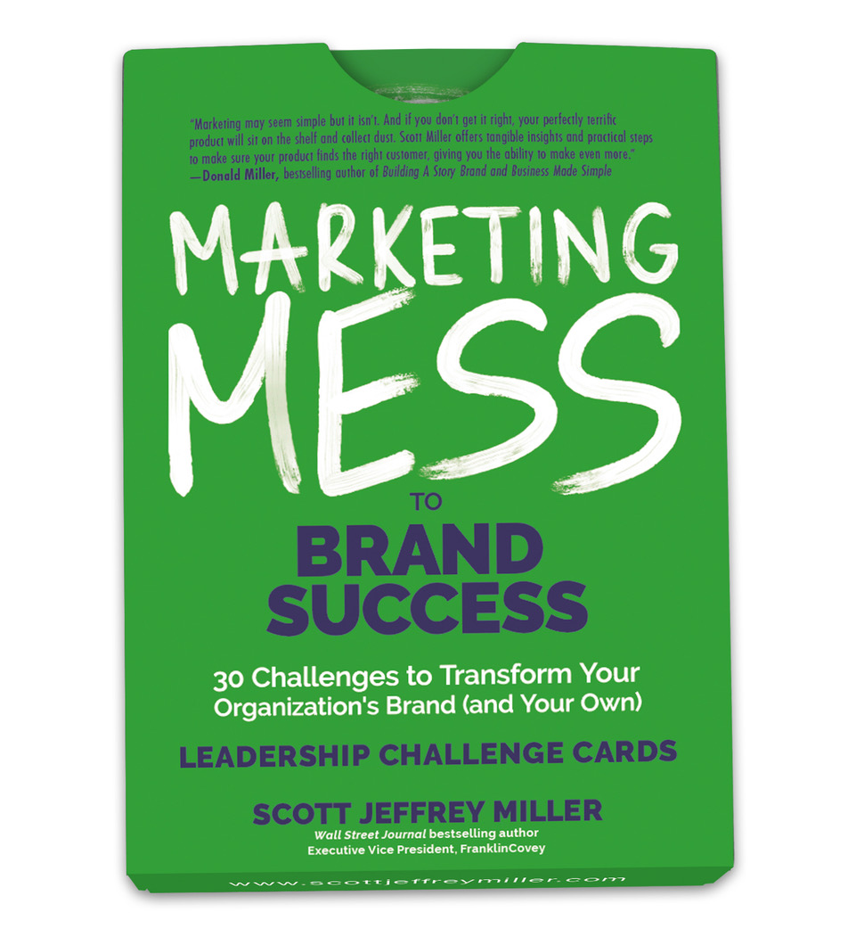 Marketing Mess Challenge Cards